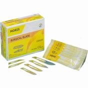 تصویر تیغ جراحی موریس مدل ۱۱ بسته ۱۰۰ عددی 