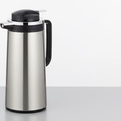 تصویر فلاسک یونیک مدل UN-1806 ظرفیت ۱.۶ لیتر استیل شیشه دار 