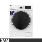 تصویر ماشین لباسشویی سام 9 کیلویی مدل P1475 _ نقره ای SAM WASHING MACHINE 9KG BL-P1475I