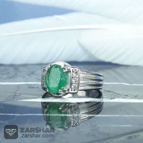 تصویر انگشتر زمرد درجه یک 