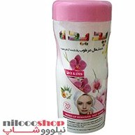 تصویر دستمال مرطوب پاک کننده آرایش پدیده بسته 70 عددی 