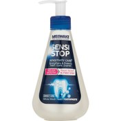 تصویر خمیردندان پمپی لثه های حساس میسویک 185 میل ا Misswake Sense Stop pumped Tooth Paste 185Ml Misswake Sense Stop pumped Tooth Paste 185Ml