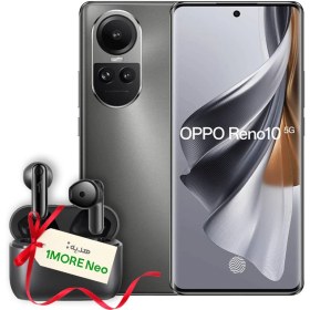 تصویر موبایل اوپو Oppo Reno10 5G حافظه 256/8GB - 18 ماه شرکتی معتبر تضمین رجیستری / خاکستری - Silvery Grey 