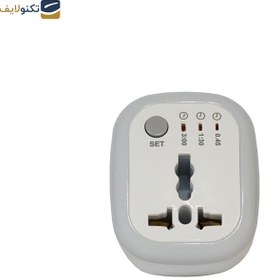 تصویر تبدیل 3 به 2 برق تایمردار TSCO TPS 510 TSCO TPS 510 Power Plug Protector