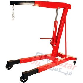 تصویر جک موتور درآر 3 تن تعمیرگاهی Top Tools TOP TOOLS Floor cranes 3 ton