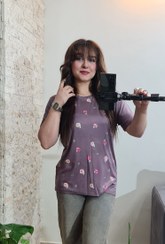 تصویر تیشرت گلهای بهاری 