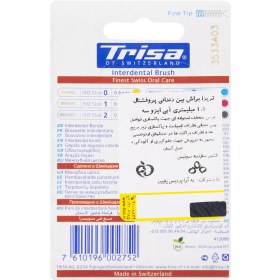 تصویر براش بین دندانی پروفشنال 1.1 میلیمتری آبی تریزا TRISA Professional Interdental Toothbrush With Large Brush 3pcs