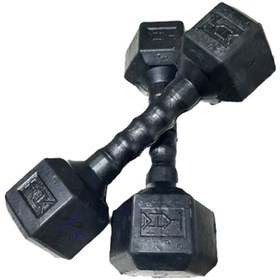 خرید و قیمت دمبل بدنسازی شش ضلعی 2.5 کیلوگرم کد DML60 | ترب