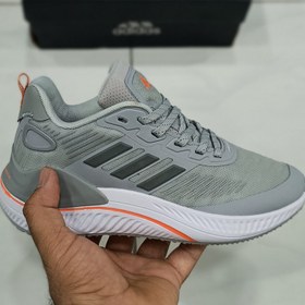 تصویر کتونی بچه گانه آدیداس آلفامگما طوسی Adidas Alphamagma 