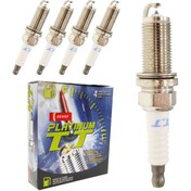 تصویر شمع خودرو دنسو مدل PKH20TT پایه بلند پلاتینیوم 