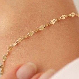 تصویر دستبند طلا 18 عیار 