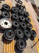 تصویر رینگ چرخ نیسان وانت کارکرده تیوپی و تیوبلس 