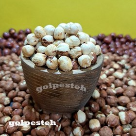 تصویر مغز فندق سفید ایرانی 