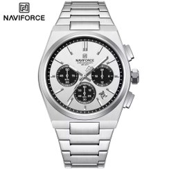 تصویر ساعت مچی مردانه نیوی فورس مدل NF8048 با بند استیل 