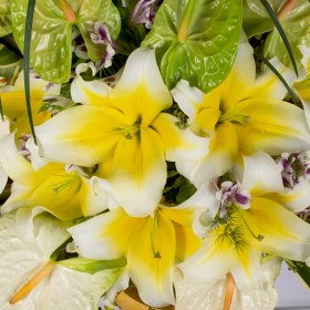 تصویر جام گل خواستگاری کد 7230 