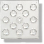 تصویر لنز اس ام دی 12 وات بلوکی 60 درجه، 50*50 میلیمتر، SMD، SMD Lense12w, 50*50mm