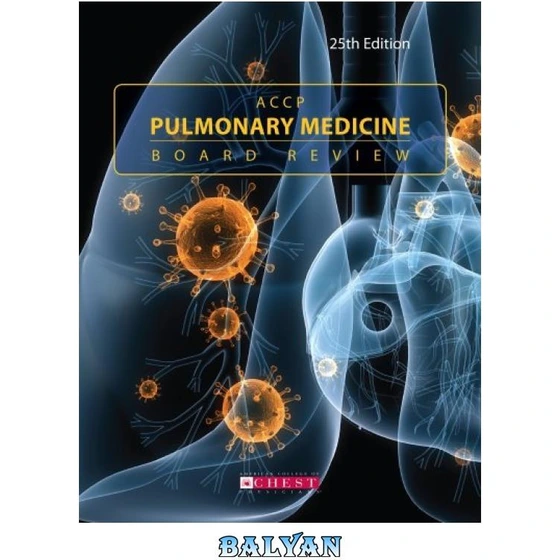 خرید و قیمت دانلود کتاب ACCP Pulmonary Medicine Board Review 25th