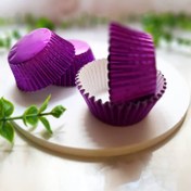 تصویر کپسول کاپ کیک لیزری ویلتون - بنفش 