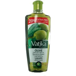 تصویر روغن مو واتیکا حاوی روغن زیتون Vatika olive hair oil 