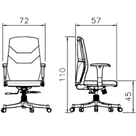 تصویر صندلی کارشناسی رایانه صنعت مدل B931 