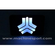 تصویر آرم چراغ دار جدید پشت شیشه طرح سایپا 