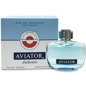 تصویر ادو تویلت مردانه آویاتور مدل AVIATOR AUTHENTIC حجم 100 میلی لیتر 