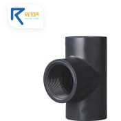 تصویر سه راه ناف دنده ای یو پی وی سی ویسپار 