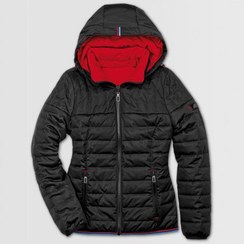 تصویر کاپشن زنانه دو رو بی ام و M 