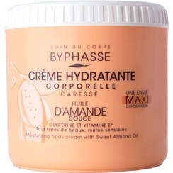 تصویر کرم مرطوب کننده بدن BYPHASSE حاوی روغن بادام شیرین 