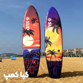 تصویر پدل برد غروب برند E-SUP 