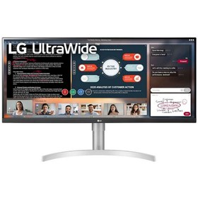 تصویر مانیتور ال جی مدل 34WN650-W سایز 34 اینچ LG 34WN650-W 34 Inch Monitor