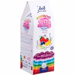 تصویر پودر ژله رنگین کمان فرمند 400 گرمی 