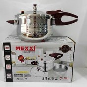 تصویر زودپز روگازی مکسی مدل MX107L ظرفیت ۷ لیتر استیل ضد زنگ 