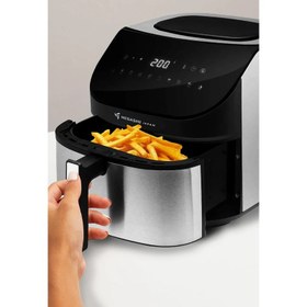 تصویر سرخ کن بدون روغن مباشی مدل ME-AF652 ظرفیت ۷ لیتری Mebashi ME-AF652 Air Fryer 7L