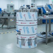 تصویر شیر سرد کن استوانه برفین 