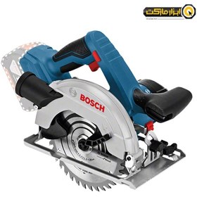 تصویر اره شارژی مدور حرفه‌ای بوش آلمان GKS 18V-57 165MM Set Bosch GKS 18V-57 Cordless Circular Saw 165MM Set