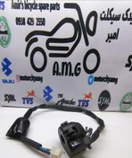 تصویر قلوه سوییچ سمت چپ بوق موتور بنلی 180 