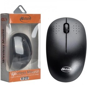 تصویر ماوس بی سیم اصلی وارداتی kiserمدل k-212 KAISER Wireless Mouse Model K212 اصلی