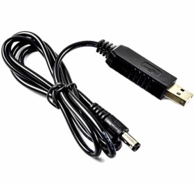 تصویر کابل افزاینده ولتاژ USB به ۱۲ ولت 