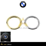 تصویر حلقه نگین دار آرم فرمان بی ام و | قابل نصب بر روی تمامی بی ام و ها 