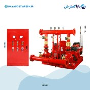 تصویر بوستر پمپ آتش نشانی پمپیران مدل 3000-15 / 200-40 