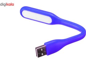 تصویر چراغ LED یو اس بی مدل Flexible USB Light بسته 5 عددی - مشکی 