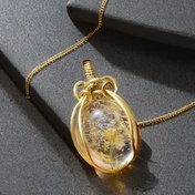 تصویر گردنبند در نجف مدل “در مودار طلایی” 