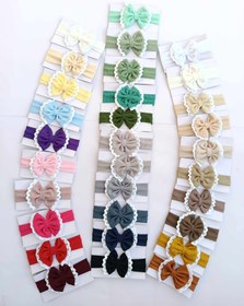 تصویر هدبند بغل نوار - شیری / ۰ تا ۱.۵ سال Hedband torban kolah