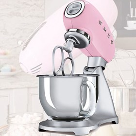 تصویر همزن برقی اسمگ مدل SMEG SMF02PGUK SMEG Stand Mixer SMF02PGUK