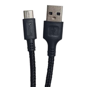 تصویر کابل گوشی USB-C فست وی اسمارت مدل VS61 طول 1 متر 