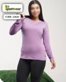 تصویر بلوز آستین بلند ورزشی زنانه NIKE کد 003 NIKE womens sports long sleeve blouse code 003