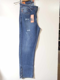 تصویر شلوار جین مردانه بگ استایل دمپا دگمه دار کد BG004 - سایز 38 BAG STYLE MANS CODE BG004