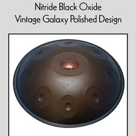 تصویر هنگدرام مهردرام سری Vintage مدل Nitride Black Oxide Vintage Galaxy Polished Design 