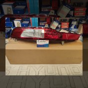 تصویر شبرنگ سپر عقب سمت چپ کیا اسپورتیج 2012 اصلی جنیون پارت با کد فنی: 92405 3W300 